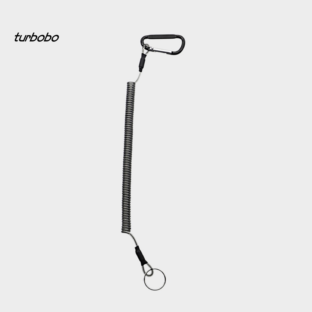 Turbobo Dây Lò Xo Chống Trộm Có Móc Khóa An Toàn Cho Hoạt Động Ngoài Trời
