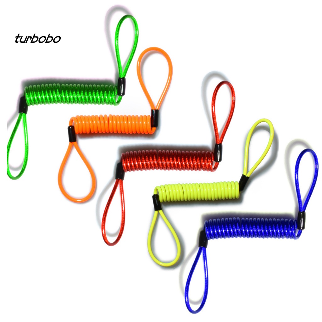 Dây Khóa Đĩa Phanh Cảnh Báo Bằng Thép Co Giãn Chống Mòn Chống Ăn Mòn Màu Sắc Tươi Sáng Cho Xe Máy