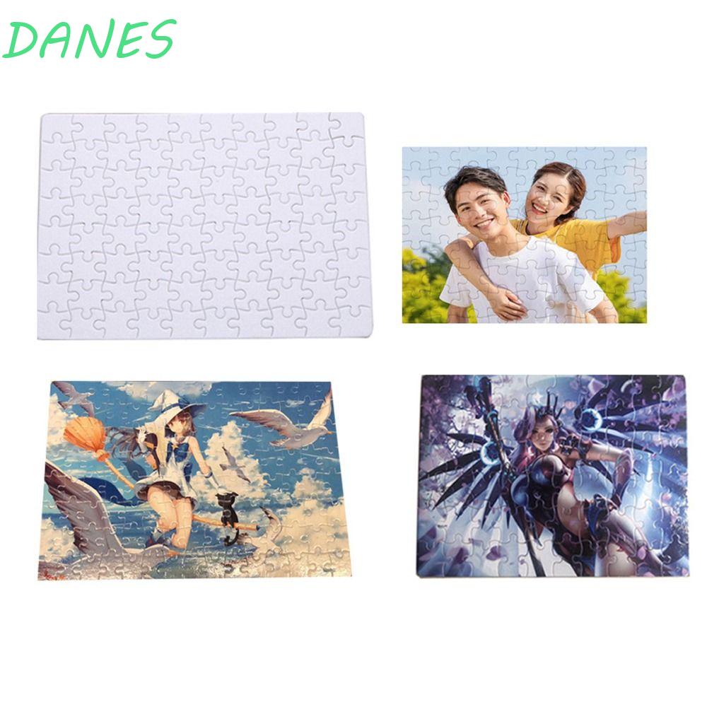 DANES Bộ 10 Tấm Vải Trống Xếp Hình Thủ Công Tùy Chỉnh Nhiệt Dễ Sử Dụng