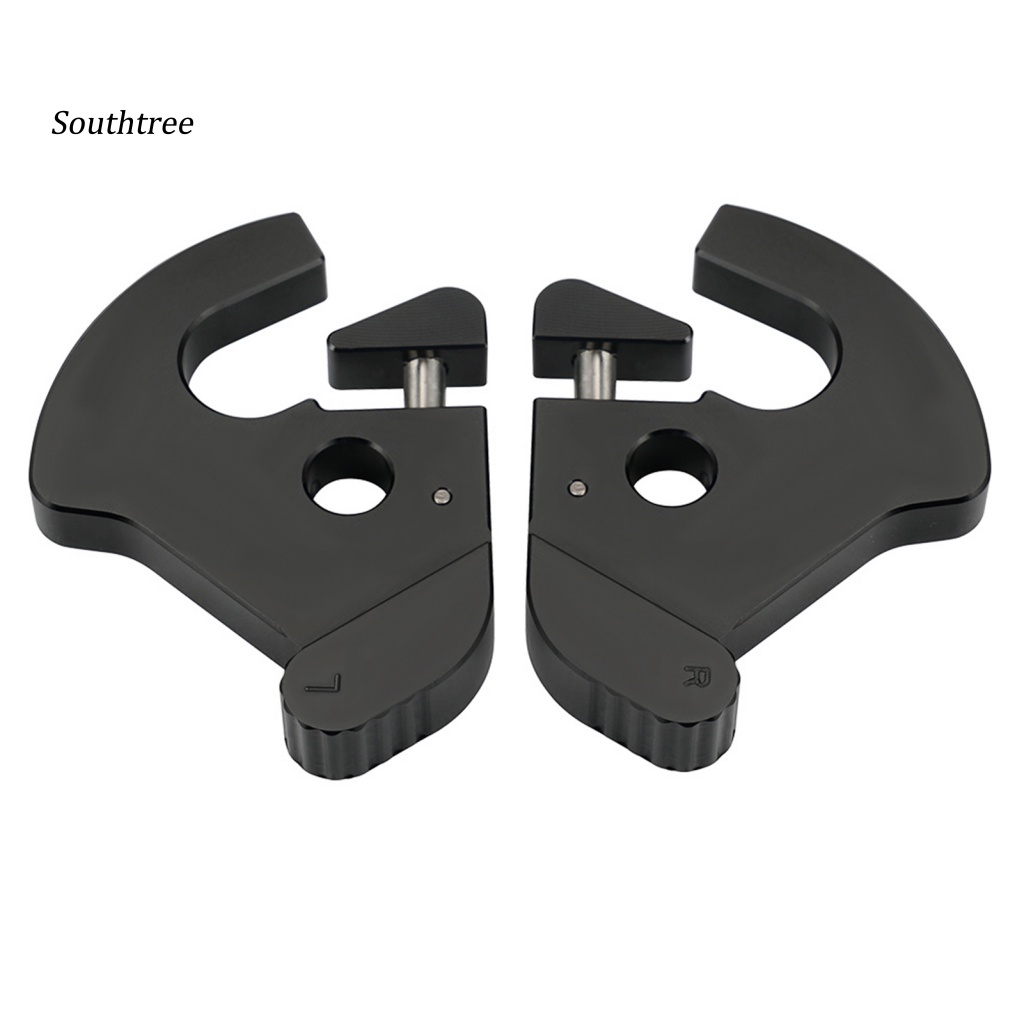 Bộ 2 Khung Giá Đỡ Hành Lý Có Thể Tháo Rời Bằng Nhôm Siêu Bền Tiện Dụng Cho Xe Máy