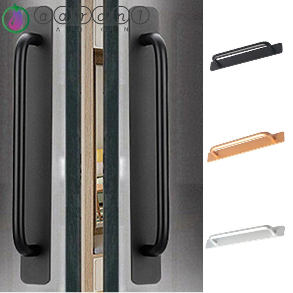 AARON1 Tay Nắm Cửa Tủ Bằng Hợp Kim Nhôm Màu Đen / Vàng / Bạc Chống Ẩm Tiện Dụng