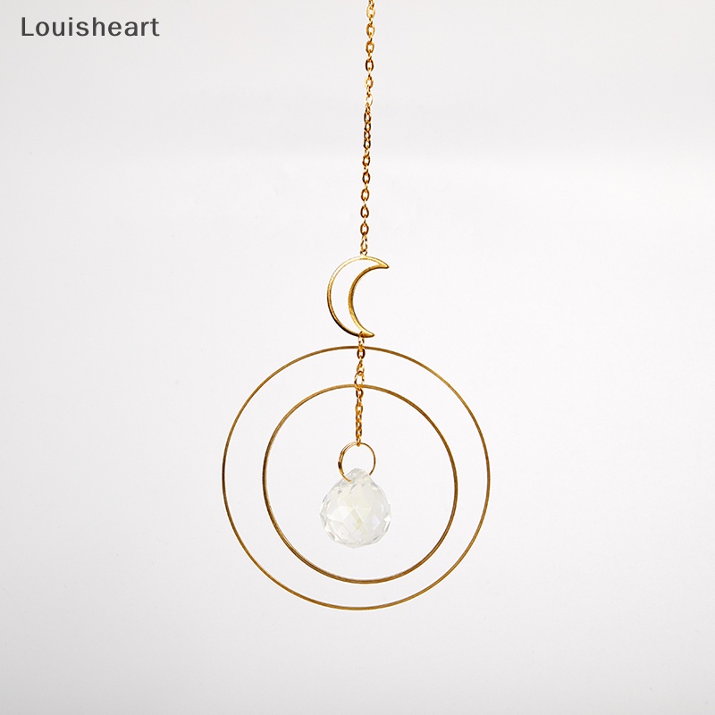 Vòng Treo Lăng Kính Louisheart Và Mặt Trăng Pha Lê Mưa Dạng Treo