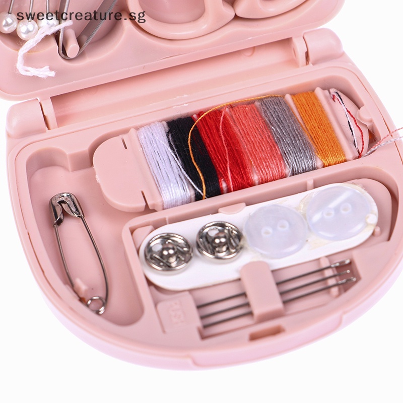 Hộp Kim Khâu Vá Mini Di Động Tiện Dụng Cho Gia Đình