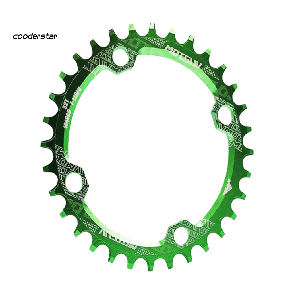 Đĩa Xích Đơn / Tròn / Oval 104BCD 32T 34T 36T 38T Cho Xe Đạp