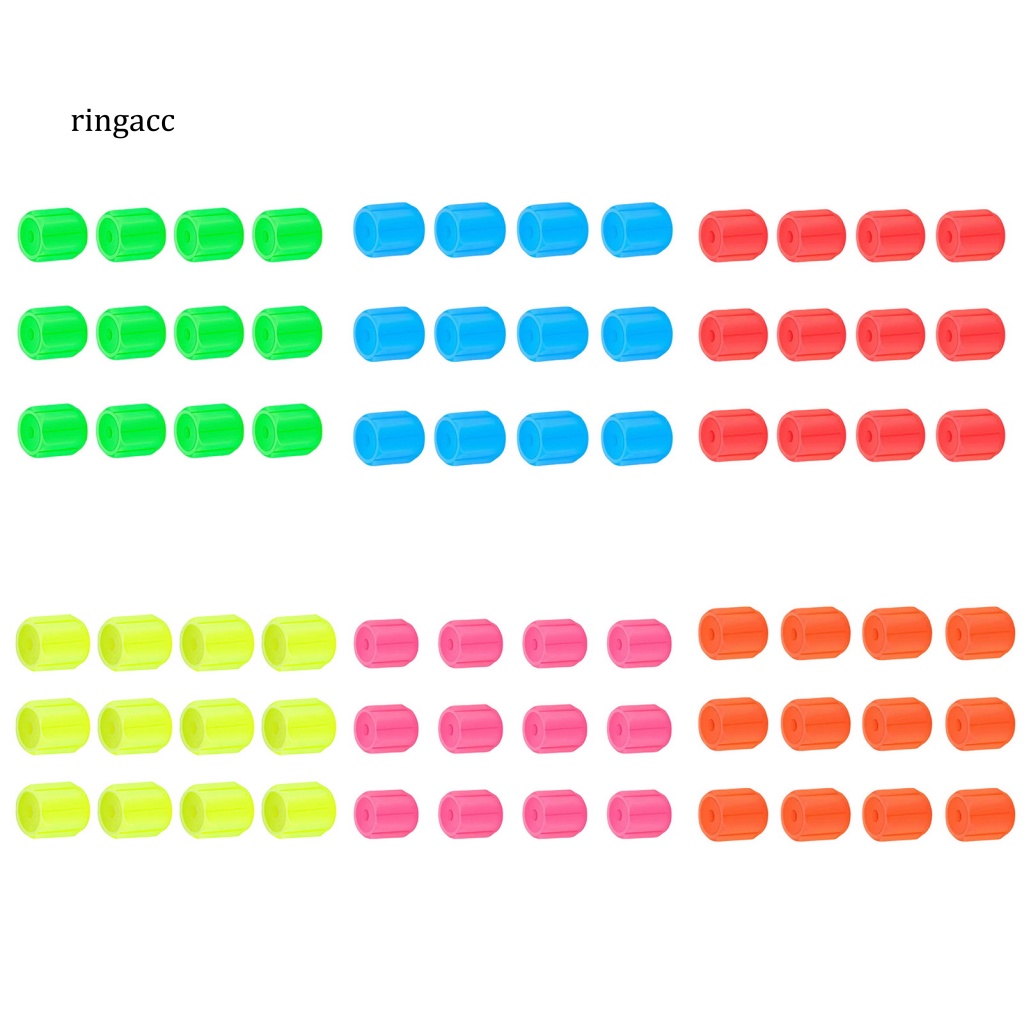 Bộ 12 Vỏ Bọc Van Bánh Xe Dạ Quang Chống Bụi Trang Trí Cho Xe Hơi