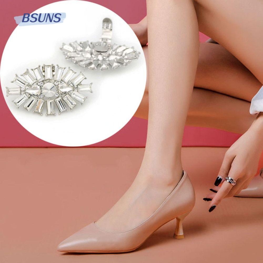 BSUNS 1 Phụ Kiện Trang Trí Giày / Túi Xách Đính Đá Sang Trọng