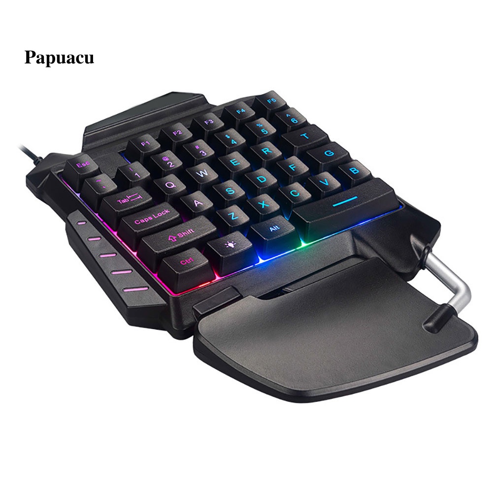 Bàn Phím Chơi Game Papuacu D15 Có Dây Dành Cho PC