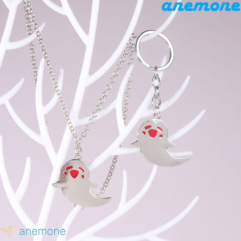 ANEMONE Móc Khóa Bằng Acrylic Họa Tiết Hoạt Hình Dễ Thương Bắt Mắt