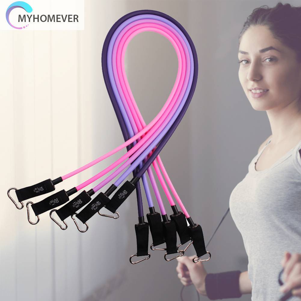 Set 11 Dụng Cụ Dây Kéo Đàn Hồi Hỗ Trợ Tập Thể Hình Chống Trượt
