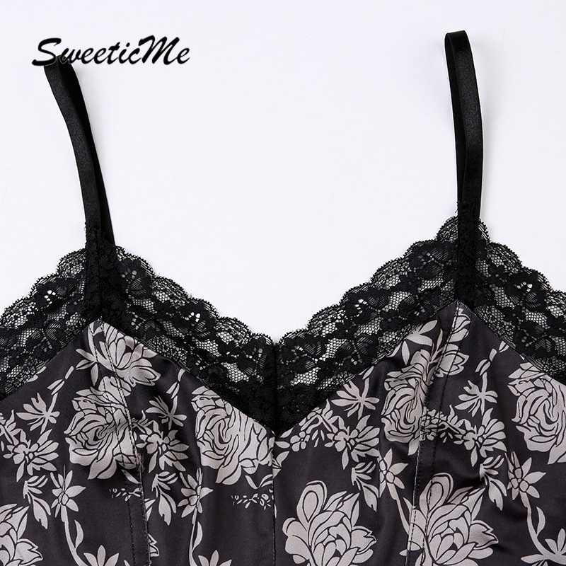 Áo Croptop Hai Dây Cổ Chữ V Màu Trơn Thời Trang Mới 2023 Cho Nữ