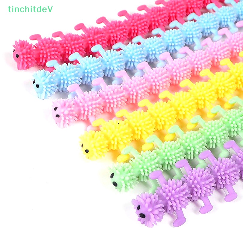[TinchitdeV] Set 6 Sợi Mì TPR Đồ Chơi Dây Thun Giảm Căng Thẳng Tự Kỷ [Mới]