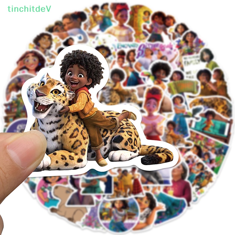 Set 50 Miếng Dán PVC Họa Tiết Hoạt Hình Graffiti Trang Trí Xe Hơi / Guitar / Laptop