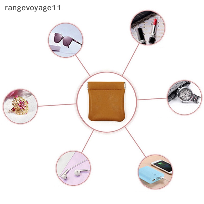 Túi Đựng Tai Nghe Mini Bằng Da PU Tiện Dụng