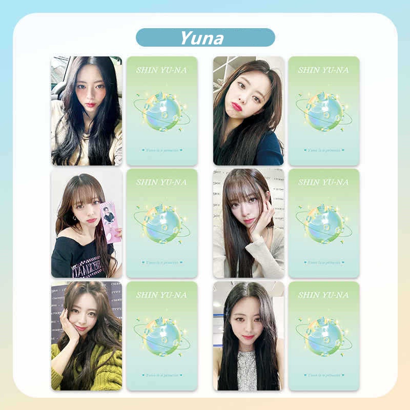 Set 6 Tấm Ảnh Lomo Card ITZY COMEBACK Của Ca Sĩ Yua LIA Ryuk CHAERYOUNG YEJI