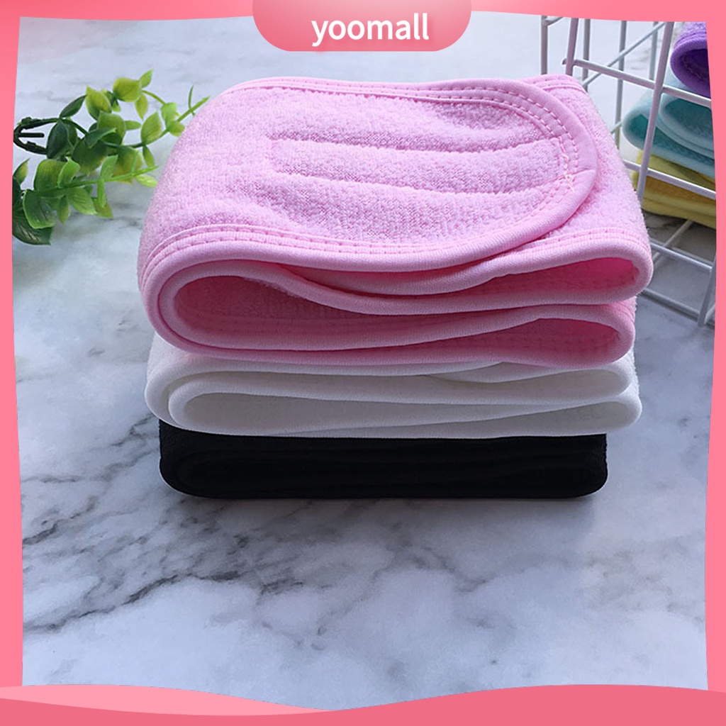 Băng Đô Rửa Mặt / Trang Điểm Bản Rộng Tùy Chỉnh Tiện Dụng Cho Nữ