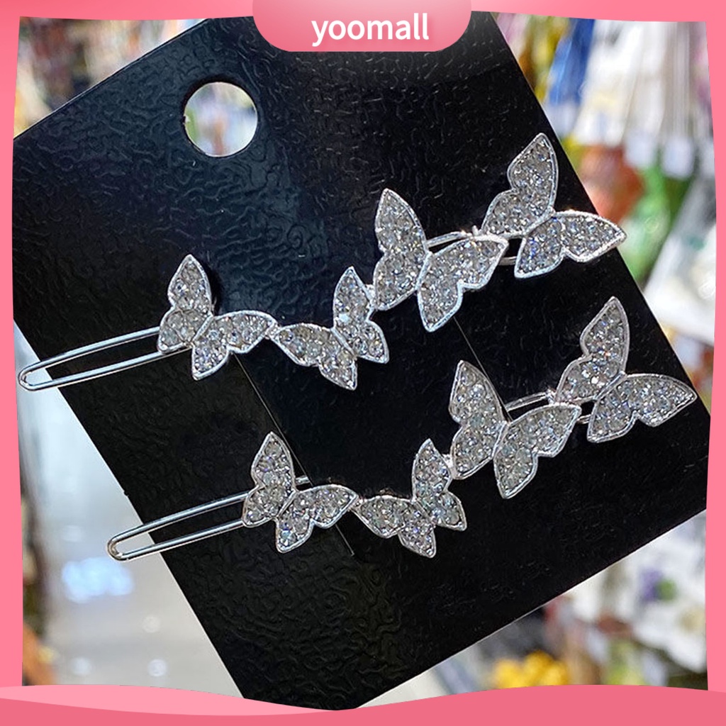 Kẹp Tóc Đính Đá Lấp Lánh Ngọt Ngào Sáng Tạo