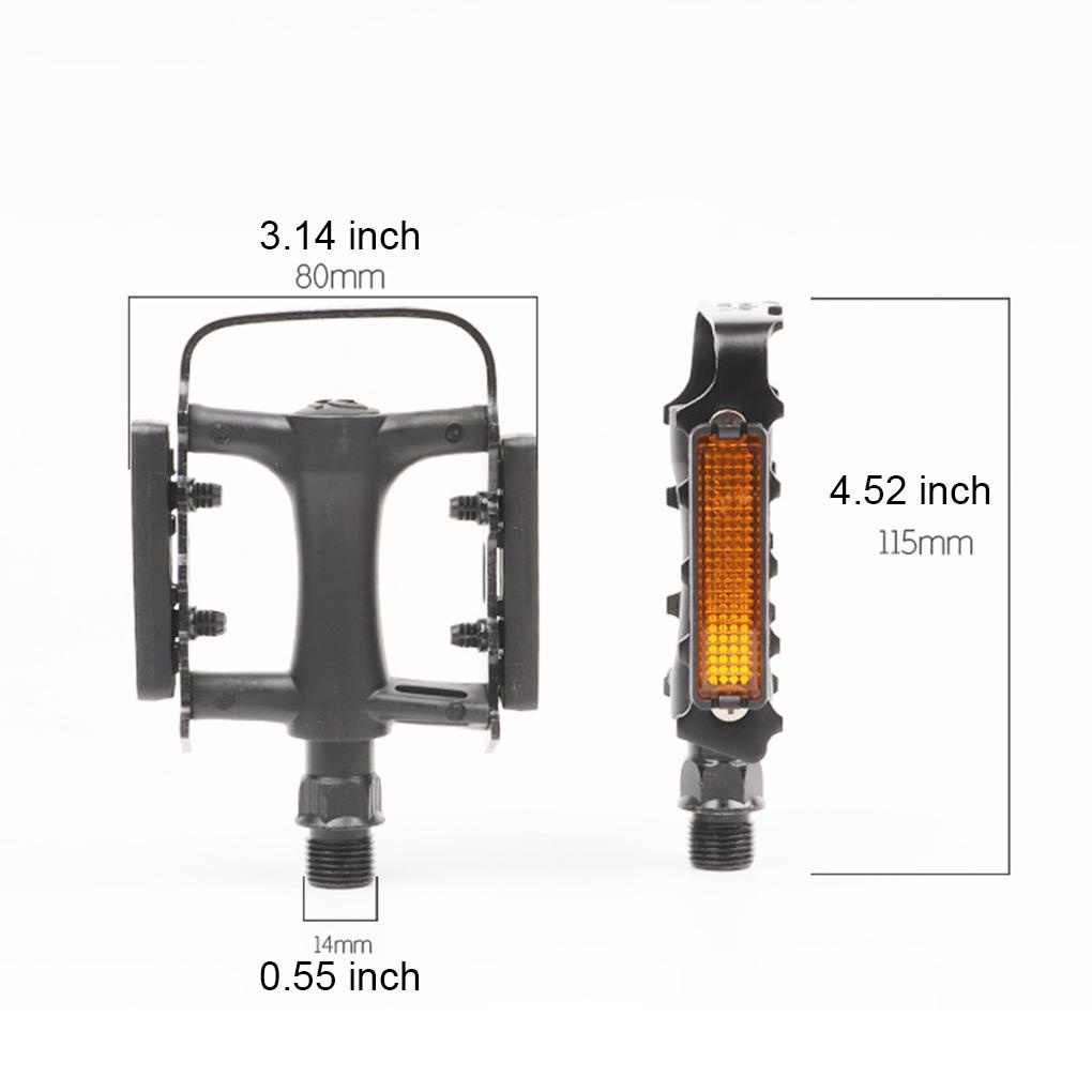 Bàn Đạp Bề Mặt Không Trơn Khối Lượng Nhẹ Và Rộng Cho Xe Đạp Leo Núi