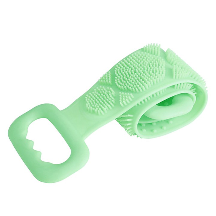 Dây chà lưng massage cơ thể khi tắm 2 mặt gai silicone