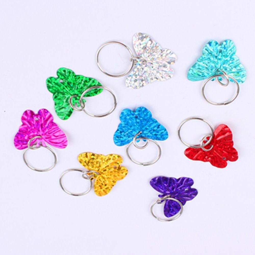 ANEMONE Bộ 30 Phụ Kiện Trang Trí Tóc Hình Bướm Nhiều Màu Sắc Lấp Lánh