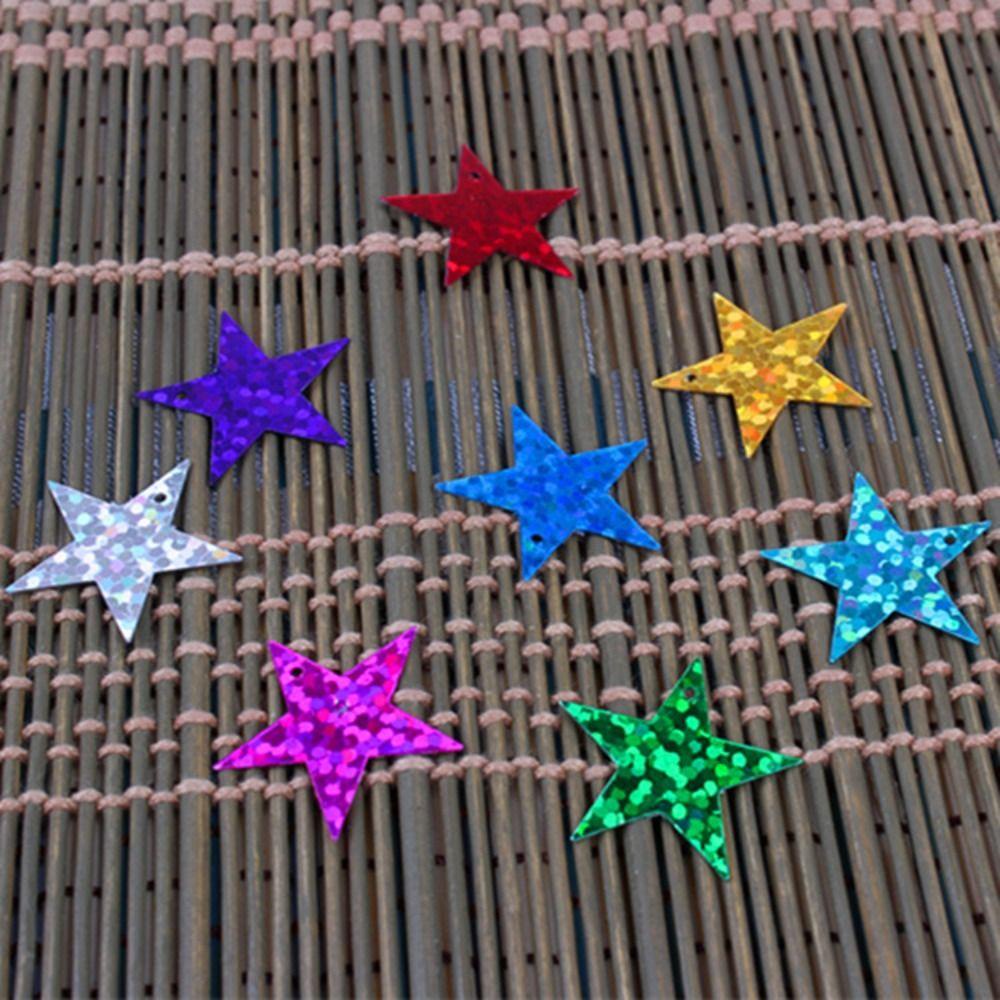 ANEMONE Bộ 30 Hạt Ngôi Sao Bện Tóc Bằng Nhựa Lấp Lánh Phong Cách Hip hop Cho Nữ / Bé Gái / Trẻ Em