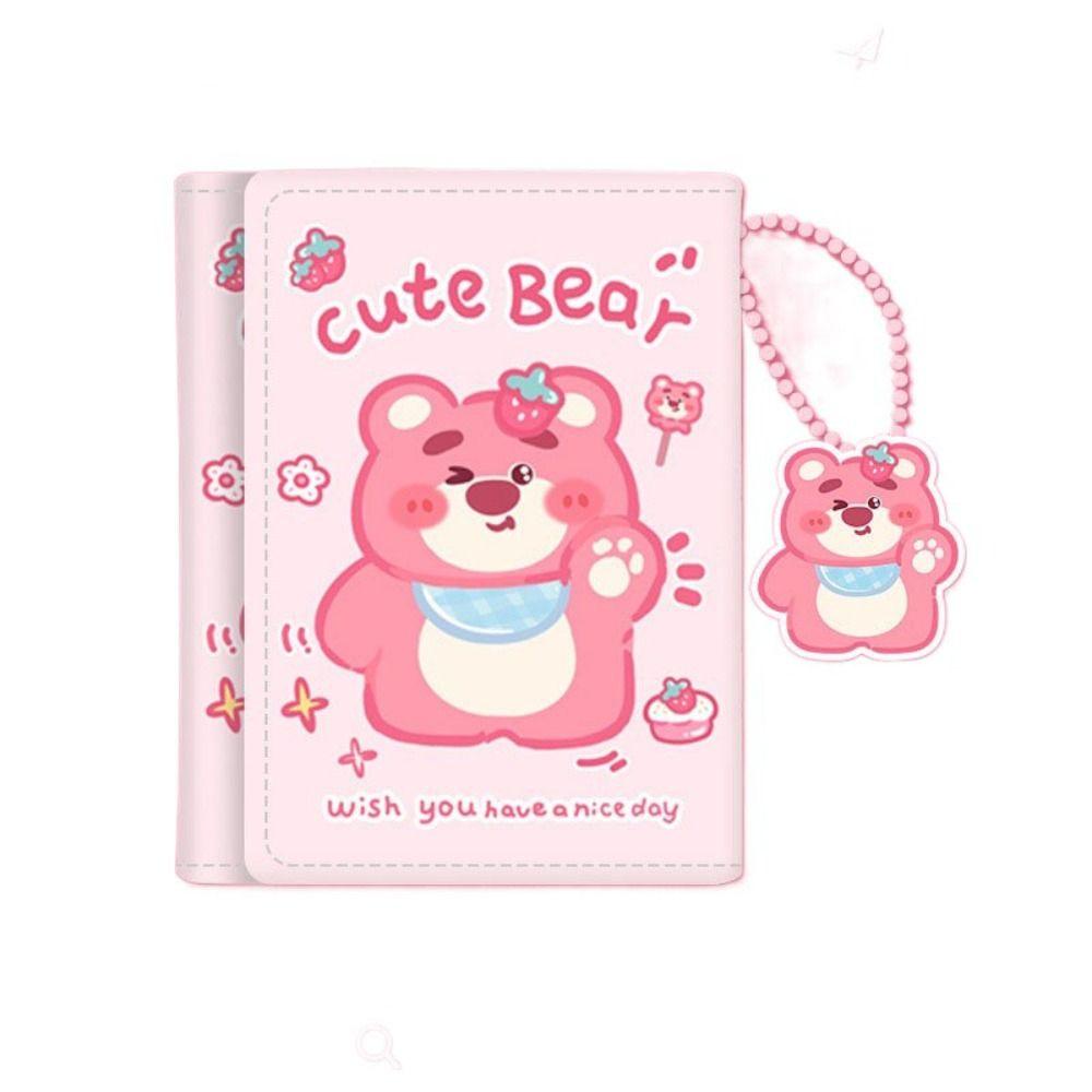 Allgoods Kuromi Ví Ngắn Gập Làm Ba Đựng Thẻ Hình Gấu Dâu Tây Cinnamoroll Dễ Thương Cho Trẻ Em
