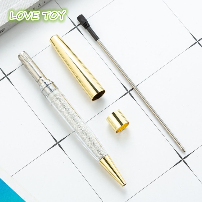 Bút Bi Có Chi Tiết Pha Lê Xinh Xắn Độc Đáo
