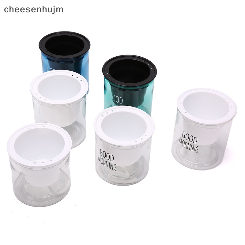 Chậu Hoa Trong Suốt Tự Tưới Nước Dùng Trang Trí Nhà Cửa / Sân Vườn