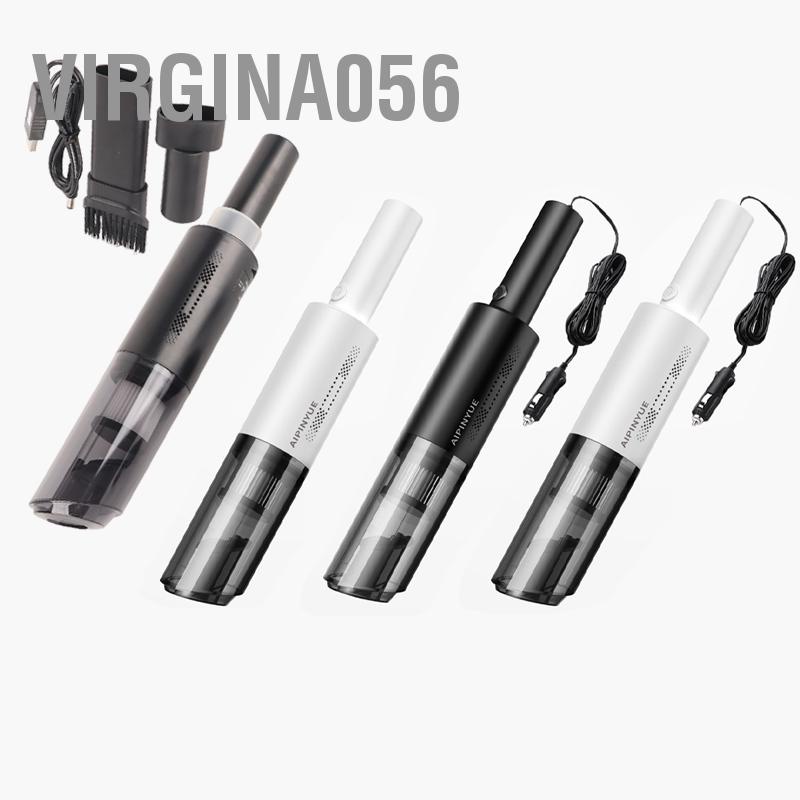 Virgina056 Máy Hút Bụi Cầm Tay Mạnh Công Suất Lớn Nhỏ Di Động Cho Xe Hơi Gia Đình