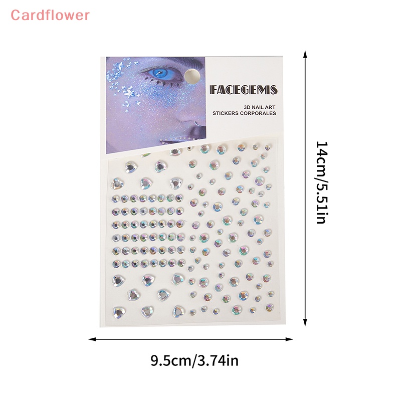 1 Tấm Hình Dán Trang Điểm Mắt Họa Tiết Kim Cương Lấp Lánh