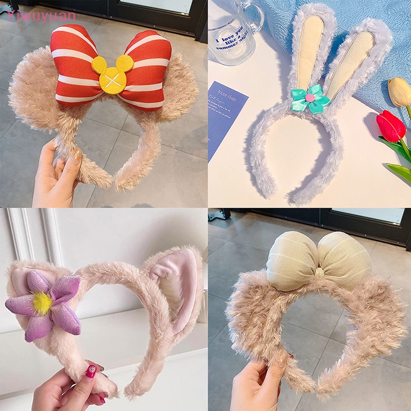 < Yiwuyuan > Băng Đô Lông Cừu Dễ Thương Cho Bé Gái StellaLou Cài Tóc Mịn Màng