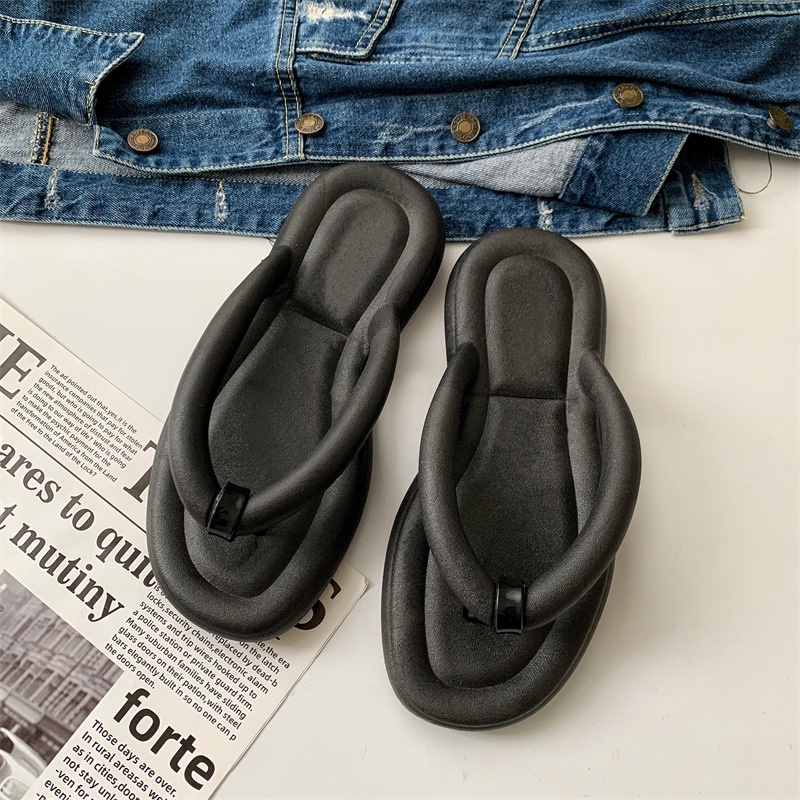 KUCLUT dép sandal nữ đế dày thoải mái dép quai hậu nữ dép xỏ ngón nữ dép kiểu nữ đi chơi giày đế cao 29Z23071307