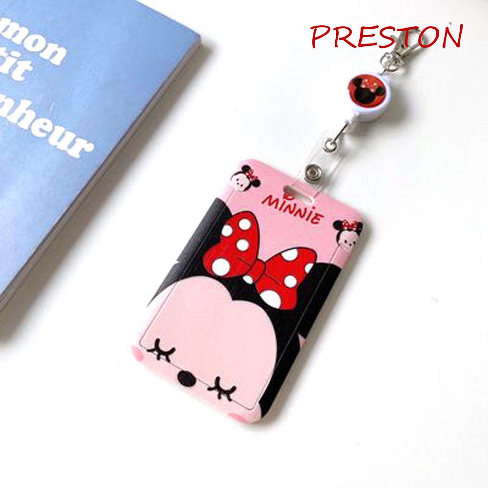 Ví Đựng Thẻ Hình Chuột Mickey / Gấu Nhỏ Dễ Thương Cho Học Sinh