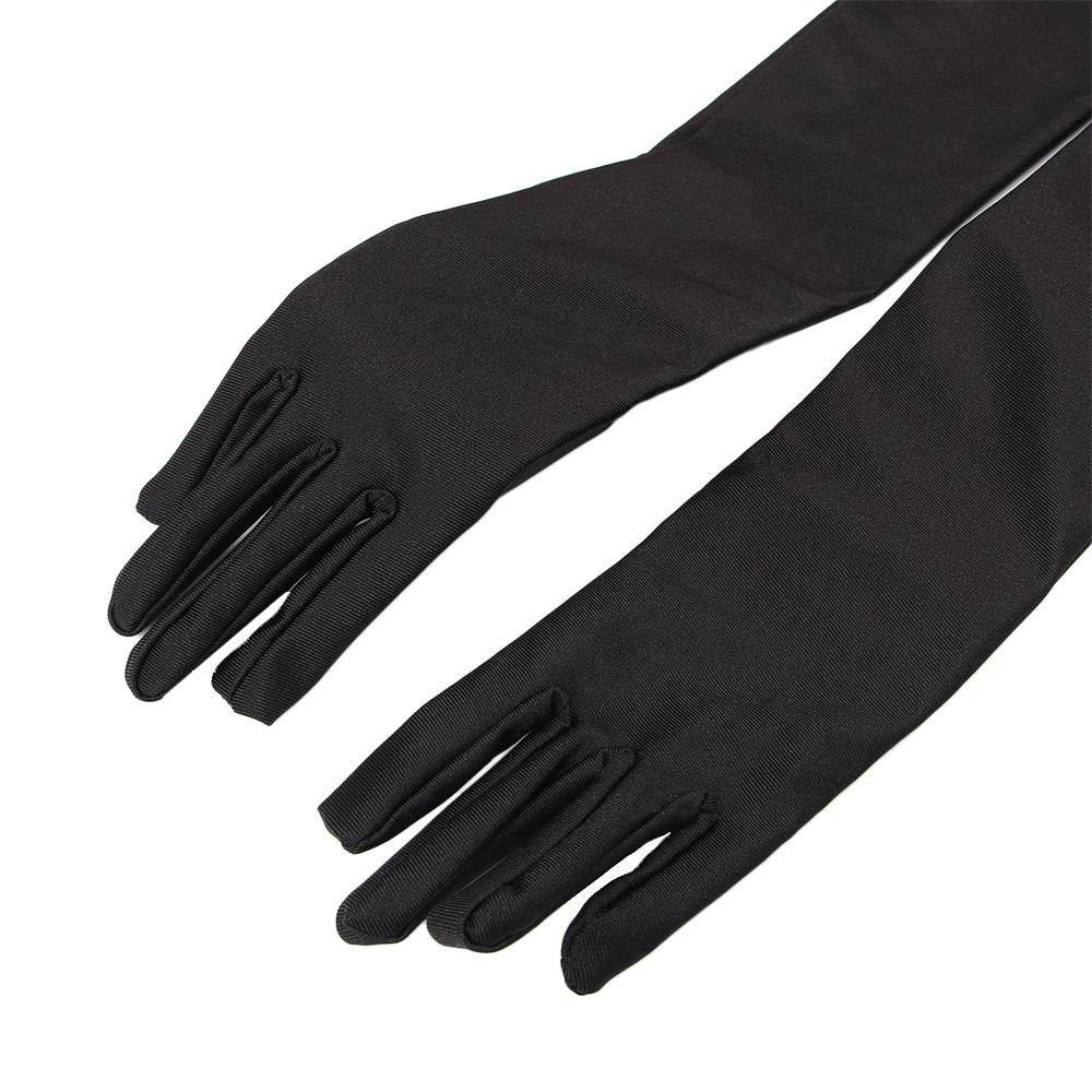 Găng Tay Chống Nắng Vải Satin Cho Cô Dâu