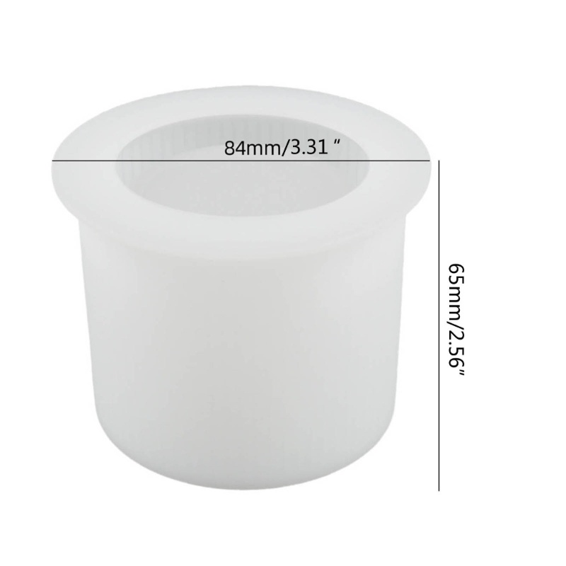✿ Silicone Khuôn Silicon Làm Đế Nến Hình Ly Xi Măng