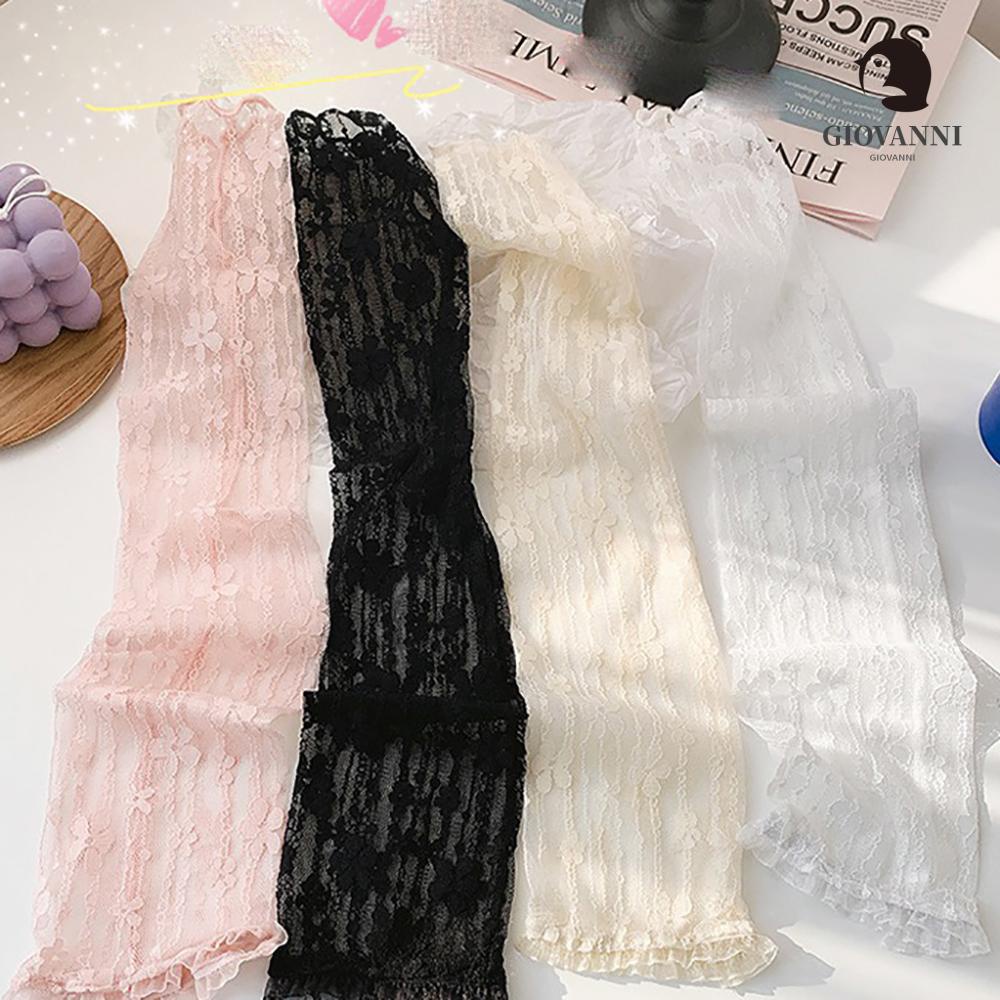 Ống Tay Áo Họa Tiết Hoa GIOVANNI Cổ Điển Thanh Lịch Làm Mát Khi Lái Xe / Chạy Bộ / Đạp Xe / Câu Cá