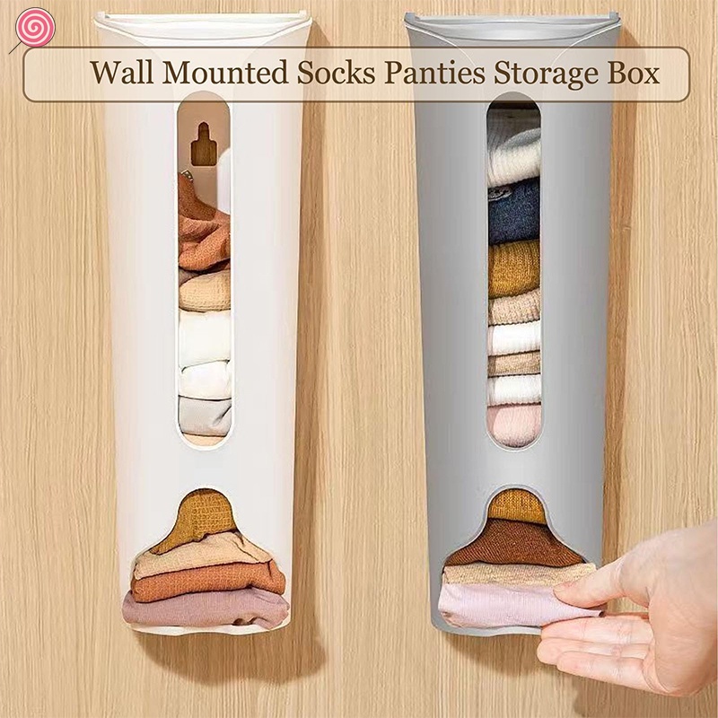 Hộp Đựng Đồ Lót / Vớ Gắn Tường Tự Dính Sắp Xếp Gọn Gàng Cho Nhà Bếp Nhà Tắm