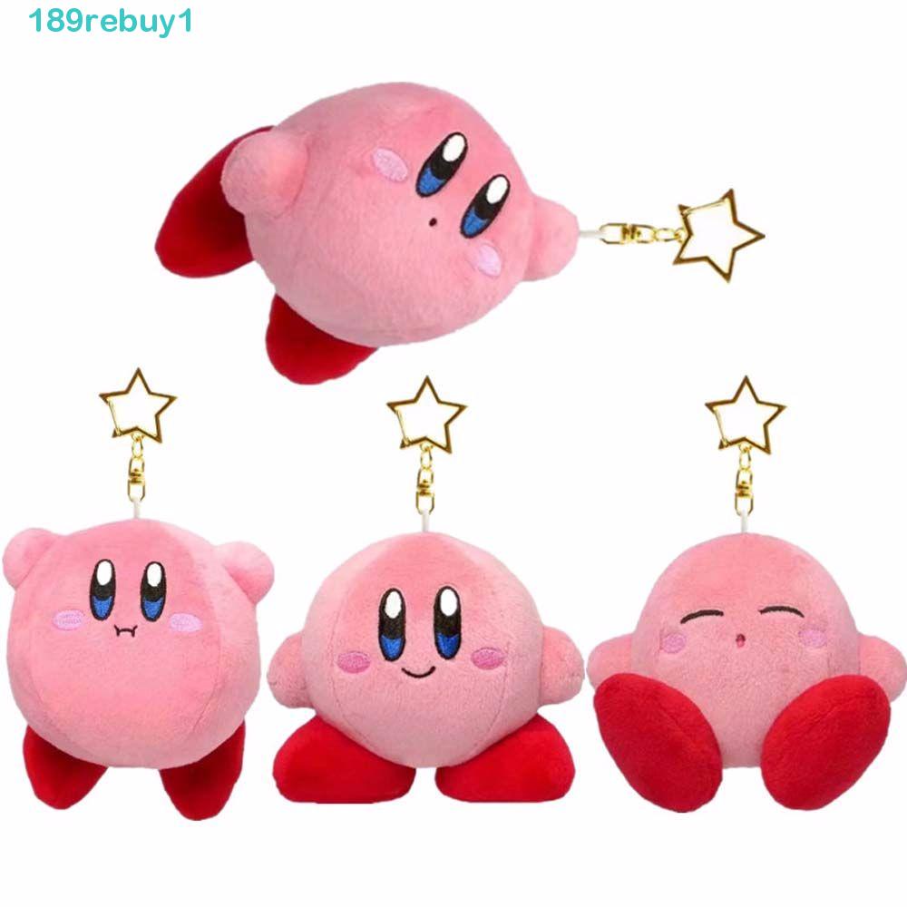 Móc Khóa Hình Thú Nhồi Bông Kirby Trong REBUY1 Star Kirby Màu Hồng