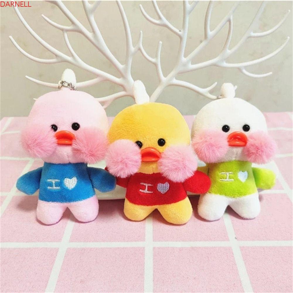 Móc Khóa Vịt Nhồi Bông 12cm Mềm Mại Đáng Yêu