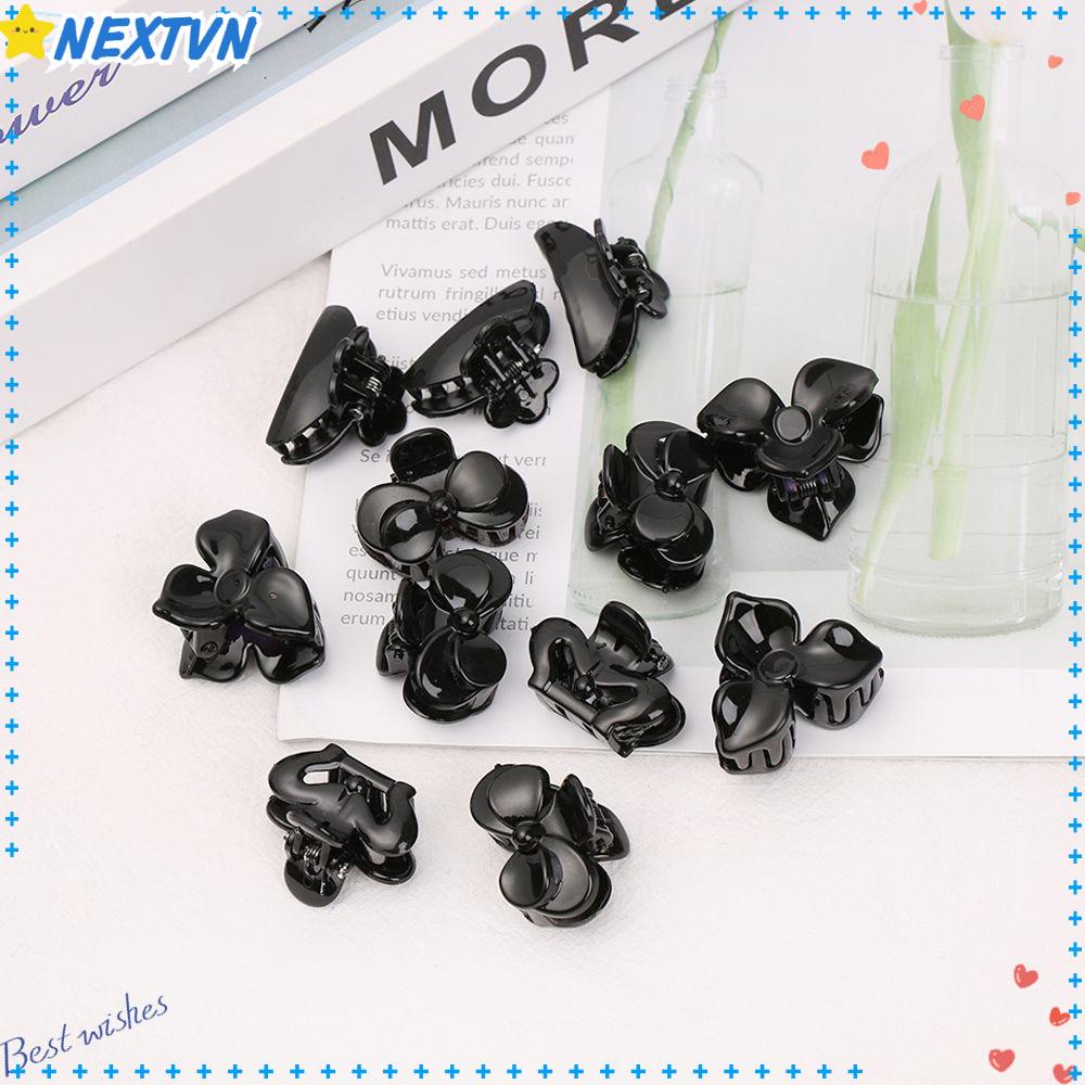 Kẹp Càng Cua Bằng Nhựa ABS Màu Đen Tạo Kiểu Tóc Cho Bé