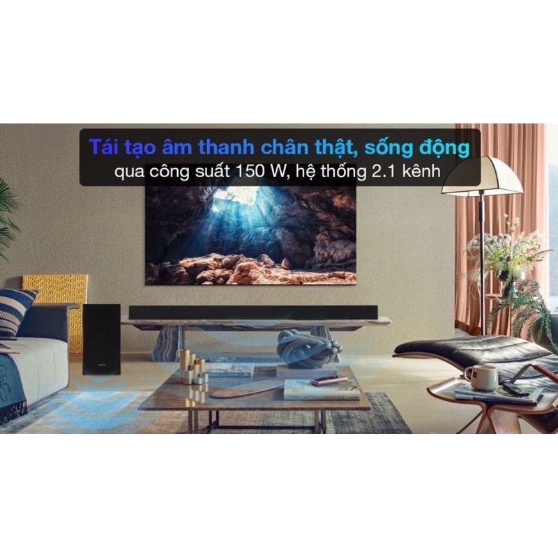 Loa thanh Soundbar Samsung 2.1 HW-T420 150W | Bảo hành 12 tháng Tại nhà