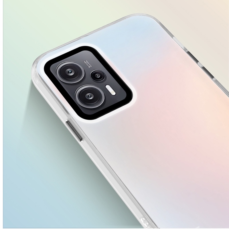 Ốp Điện Thoại Nhựa Acrylic Mặt Nhám Màu Gradient Cho Xiaomi Redmi Note 12 11 Pro 12S 11S 4G 5G