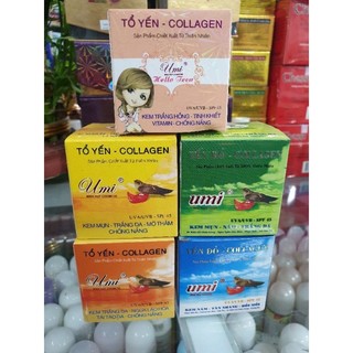 Kem umi yến đỏ collagen - mụn, trắng da 25g