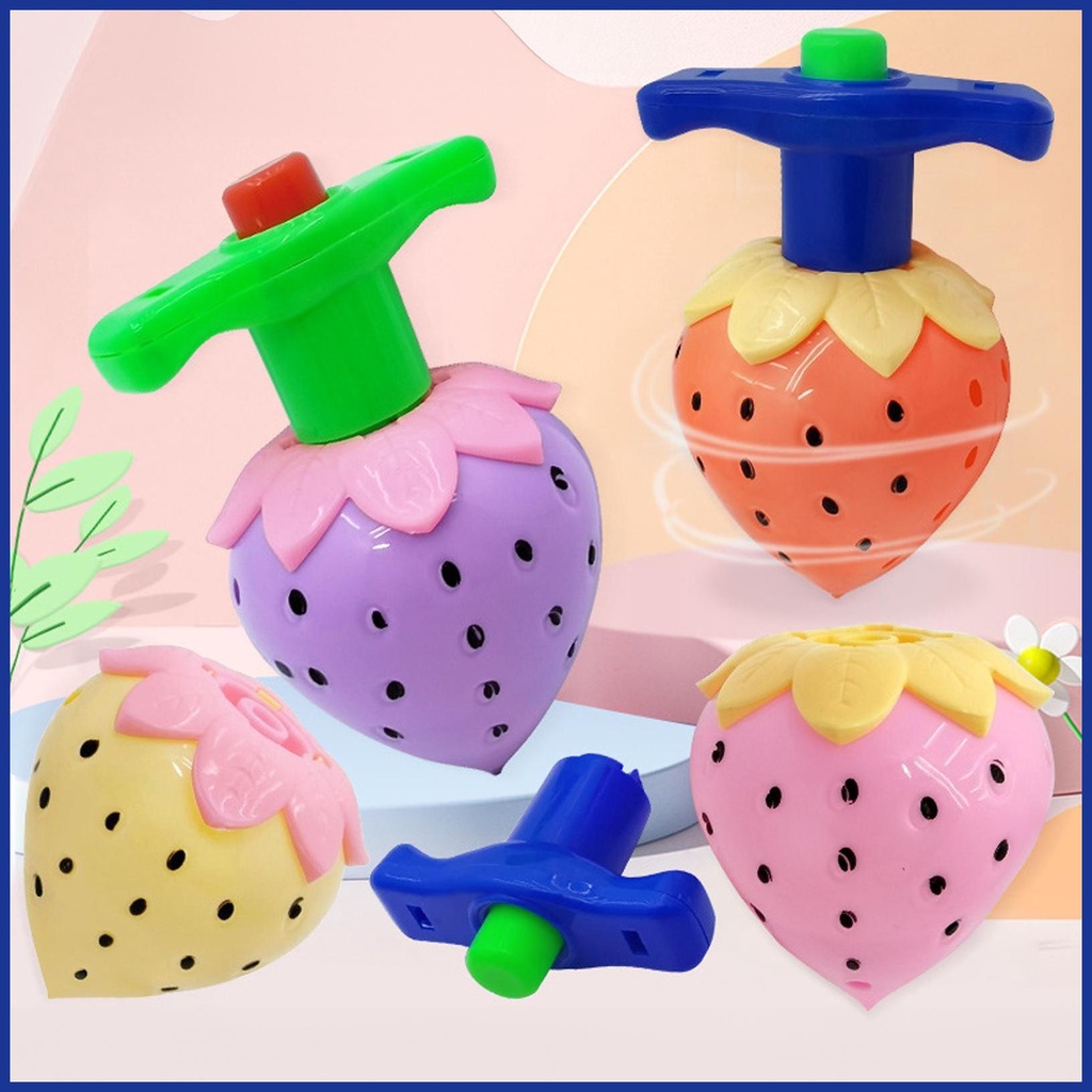 Con Quay Đồ Chơi Có Đèn LED Hình Trái Dâu Cho Lớp Học / Giải Thưởng