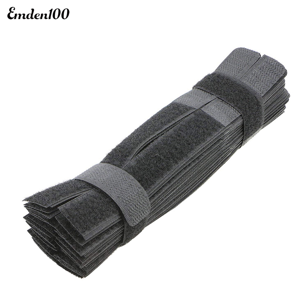 Bộ 50 Dây Buộc Dây Cáp Có Thể Tái Sử Dụng Nhiều Lần Tiện Lợi