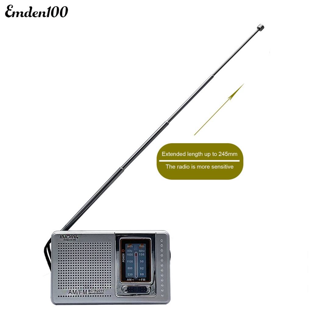 Radio FM Mini BC-R2011 Nhận Tín Hiệu Chất Lượng Cao