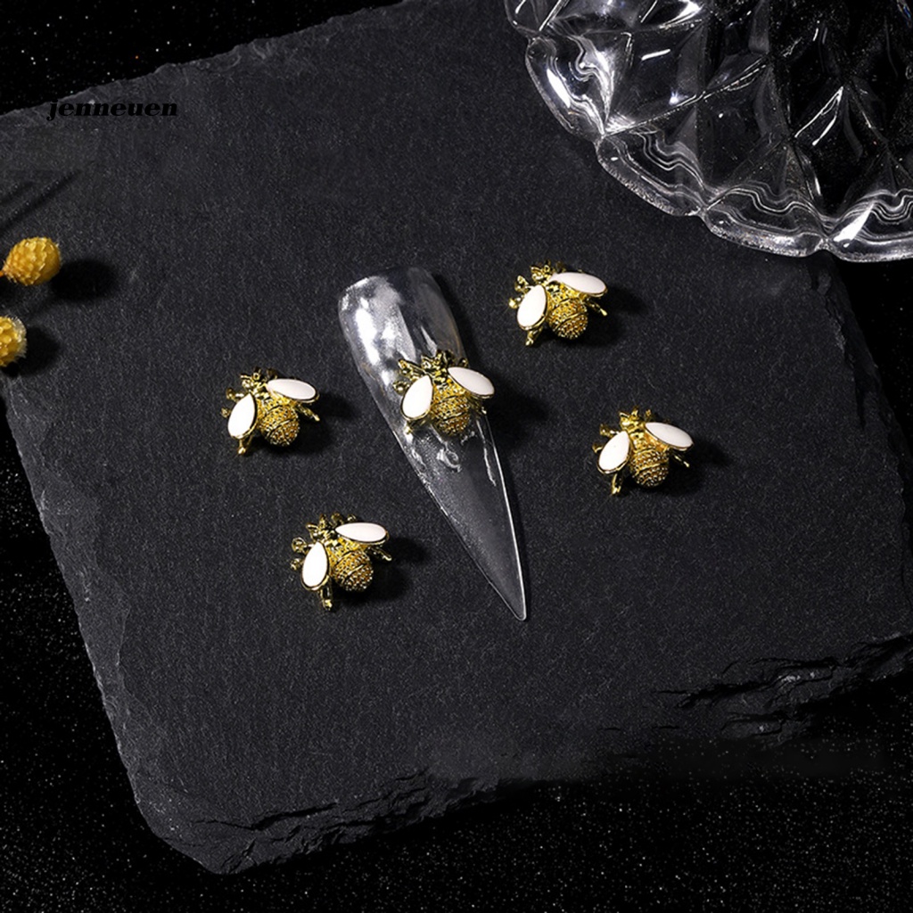 Set 10 Miếng Dán Trang Trí Móng Tay Hình Ong Nhỏ Dễ Sử Dụng