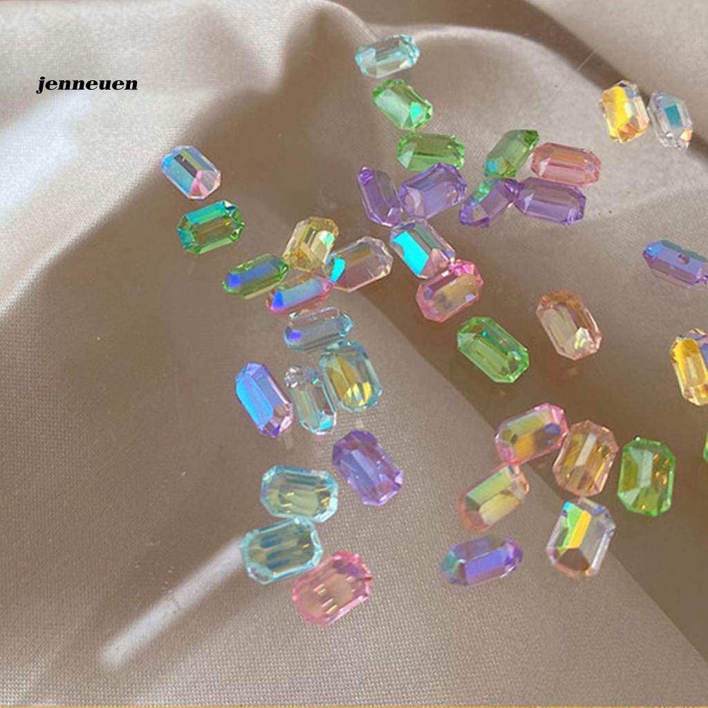 Set 100 Hạt Nhựa Đính Trang Trí Móng Tay