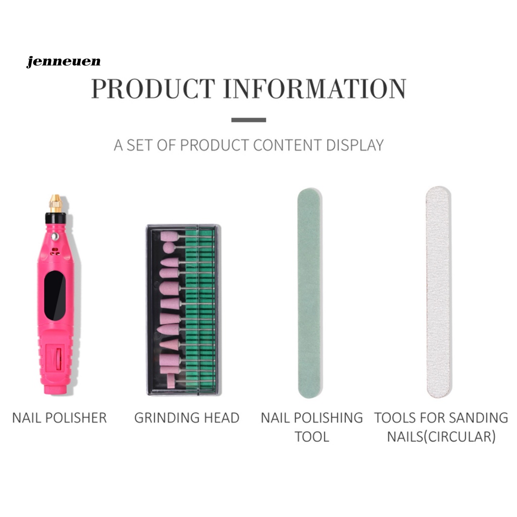 Máy Mài Móng Tay / Chân Sạc USB Chuyên Dụng Cho Salon