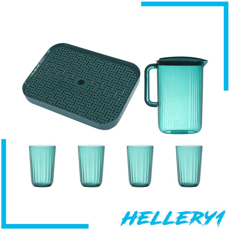 Bình Đựng Nước 4 Ngăn Dung Tích Lớn 2000ml Có Nắp Đậy Tiện Dụng