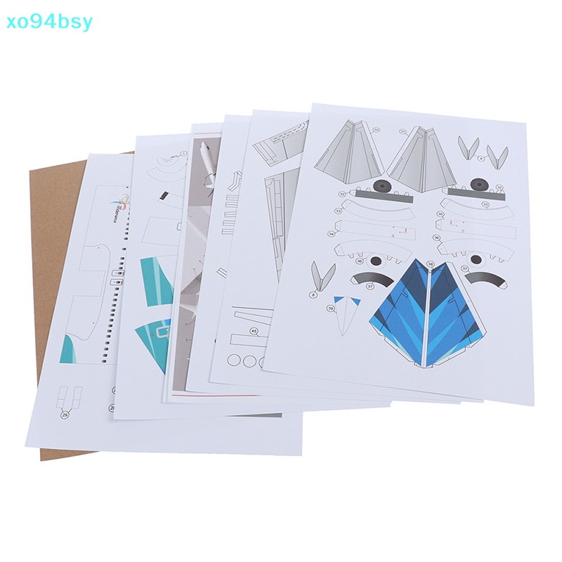 Mô Hình Máy Bay 3D Tự Lắp Ráp 737-800 Tỉ Lệ 1: 100 XO94BSY